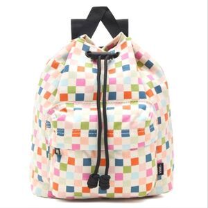 Vans | Bags | Vans Off The Wall Pink Checkerboard Backpack  display picture 3